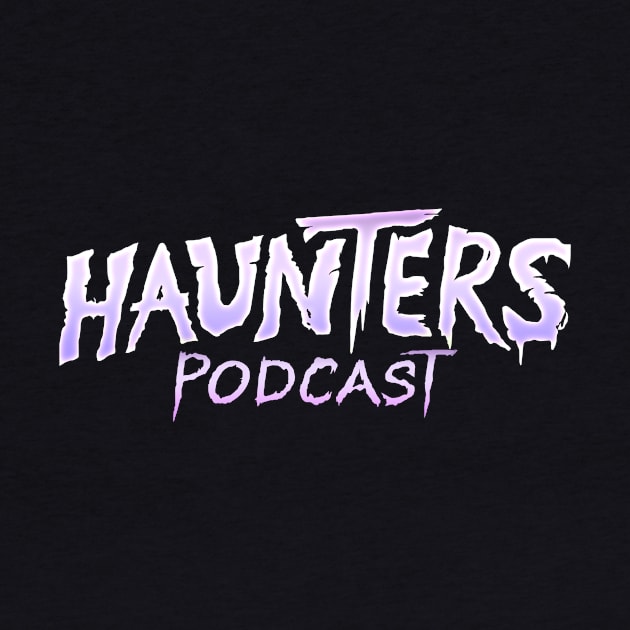 Haunters Podcast logo by Thrill Me Podcast Network